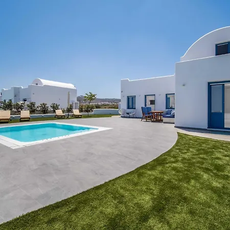 Villa Beautiful Santorini 2 Bedrooms Journey Pool & Magical Sv *