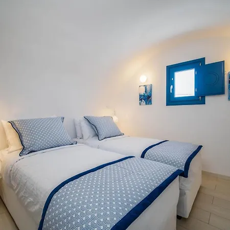 Villa Beautiful Santorini 2 Bedrooms Journey Pool & Magical Sv *