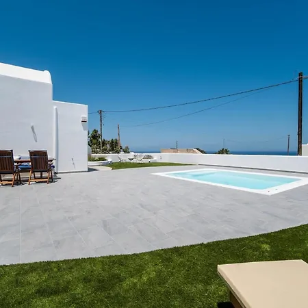 Beautiful Santorini 2 Bedrooms Journey Pool & Magical Sv Karterados (Santorini)
